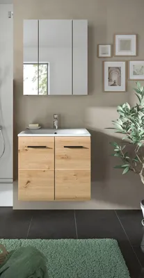 Produktbild von Ice Badmöbelset I1 Eiche Nachbildung.