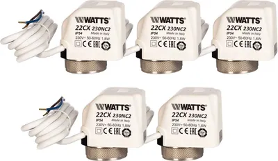 Produktbild von Stellantrieb Fußbodenheizung 230 V NC 22CX 5 Stück