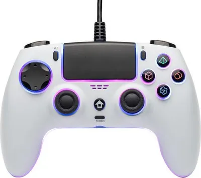 Obrázek produktu pro Qubick COP50016, Gamepad, PlayStation 5, Tlačítko domů, Tlačítko Nastavení, Analogový/digitální, Červené/zelené/modré, Kabel