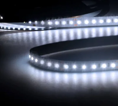 Produktbild von ISOLED LED CRI965 CC Flexband Streifen, 24V, 12W, IP20, kaltweiß, 15m Rolle, 120 LED/m