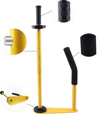 Image de Dérouleur de film étirable pour emballage - Dérouleur manuel professionnel ergonomique pour film étirable, adapté à une largeur de film de 30-50 cm, robuste & durable - Dérouleur pour emballage de palettes, déménagement