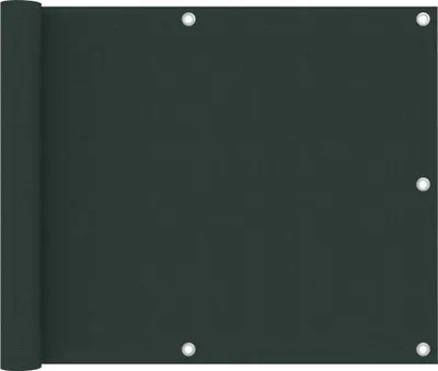 Produktbild von CLORIS Balkon-Sichtschutz Dunkelgrün 75x300 cm Oxford-Gewebe, 0,6 kg