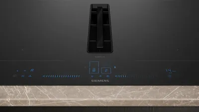 Produktbild von Siemens iQ700 EX87BNX68E, Schwarz, Integriert, 80 cm, Keramik, Glaskeramik, FlexInduction