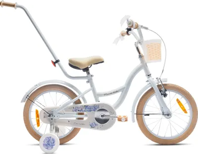Obrázok produktu pre Detský bicykel 16 palcov 4-6 roky Flower bike baby blue Sun Baby