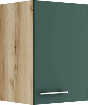 Produktbild von Optifit Hängeschrank Savona405 BxTxH 40 x 34,6 x 57,6 cm grün matt zerlegt Anschlag reversibel KUSA O406-9+