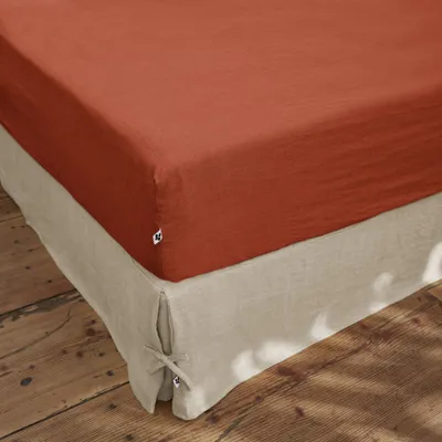 Produktbild von Spannbettlaken 180 x 200 cm SOLINE Paprika