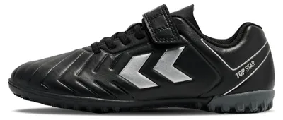 Produktbild von Hummel Top Star Turf TF VC 2.0 JR Fußballschuhe Nockenschuhe schwarz/silber 234863-2001, Schuhgröße:24 EU
