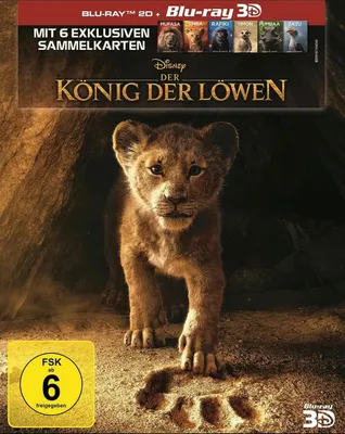 Produktbild von König der Löwen (Live Action Verfilmung) [Blu-Ray 2D/3D]