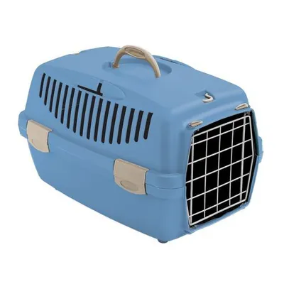 Zdjęcie produktu dla STEFANPLAST Gulliver 1 skrzynka niebieska z metalowymi drzwiczkami 48x32x31cm, 97986