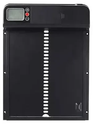 Immagine prodotto di Porta automatica per pollaio, timer programmabile, design impermeabile, colore nero