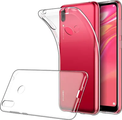 Zdjęcie produktu dla Etui do Huawei Y7 2019 / Y7 PRO 2019 / Y7 PRIME 2019 - Przezroczyste etui na telefon komórkowy Odporne na zarysowania etui ochronne Ultra cienkie Phonillico®