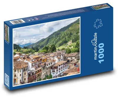 Obrázok produktu pre Puzzle 1000 Mestečko v horách - martinpuzzle