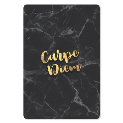 Produktbild von MuchoWow® Mauspad Mousepad Zitate - Sprichwörter - Gold - Marmor 40x60 cm - Mousepads - Maus Mat - Pad - Mausunterlage - Schreibtisch Accesoire