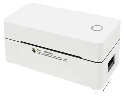 Produktbild von Etikettendrucker, Hochgeschwindigkeitsdruck, Bluetooth- und USB-Konnektivität, WEISS