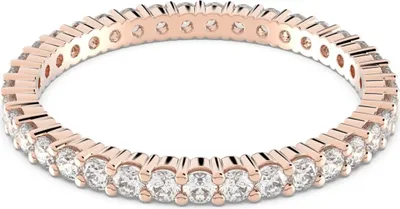 Produktbild von Swarovski 5095327 Ring Damen Vittore White Roségold-Legierung Gr. 50