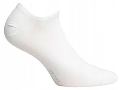 Produktbild von Wola Perfect Man Baumwoll-Sneakersocken Weiß Größe 45-47