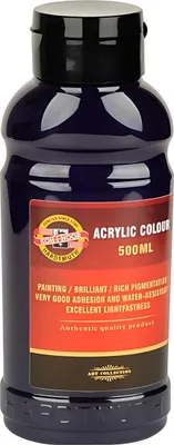 Obrázek produktu pro Koh-i-noor 1627/0330 - akrylová barva 500 ml, modrofialová