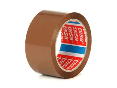 Produktbild von Tesa 64014 Klebeband, geräuscharmes Paketklebeband, 50mmx66m Braun 36 Rollen