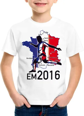Produktbild von style3 EM 2026 Frankreich Fan Kinder T-Shirt France alle Spielorte