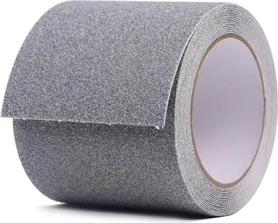 Produktbild von Strapazierfähiges Anti-Rutsch-Treppenband für den Außen- und Innenbereich, wasserdicht, 10 cm x 5 m, Sicherheits-Anti-Rutsch-Treppenstufenrolle, Anti-Rutsch-Treppenstreifen
