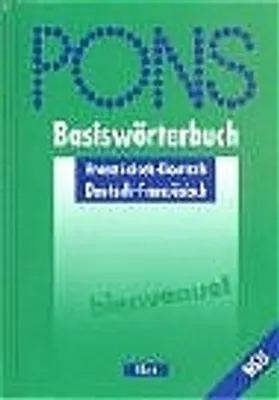 Produktbild von PONS Basiswörterbuch, Französisch
