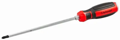 Produktbild von Schmith Schlagschraubendreher Werkstattschraubendreher Kreuzschlitz PH3 x 200 mm mit Schlagkappe Profi Werkstatt Werkzeug für Heimwerker und Mechaniker