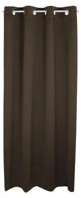 Produktbild von Verdunklungsvorhang Braun Blackout Ösen Vorhang blickdicht 135x245 cm Gardine