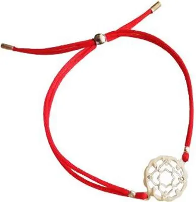 Produktbild von Verstellbares Armband Aus Rotem Stahl - Für Viel Glück