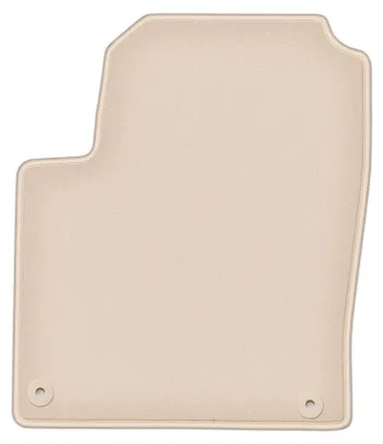 Produktbild von DURBAN Beige Velours-Fahrerfußmatte für Seat Alhambra I Minivan (1995-2010)