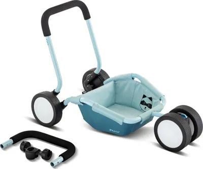 Image de Trotteur et remorque Puky PUKY TRAILY bleu rétro/bleu à partir de 10 mois 6618