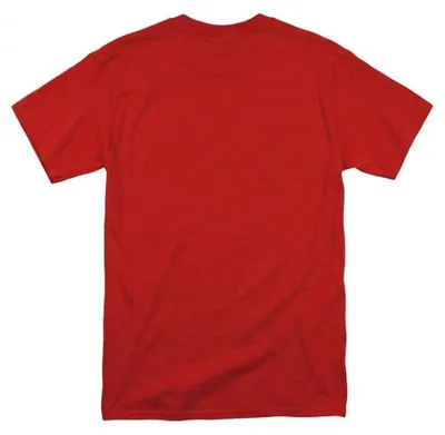Image de T-shirt Harry Potter, modèle unie pour hommes et femmes, référence TV37741 (taille S), couleur rouge