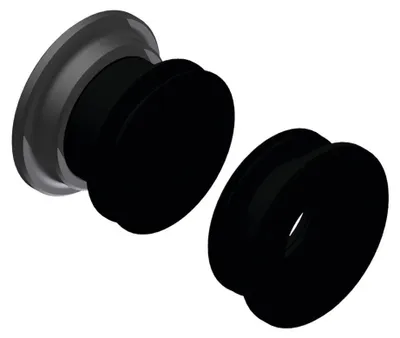 Image de Kit de conversion DT Swiss pour moyeu avant 15/100 mm pour 180/240 TC2, sz, HWGXXX0006682S, noir (1 jeu)