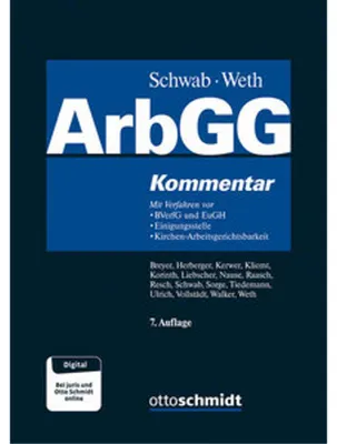 Image de Commentaire sur l'ArbGG