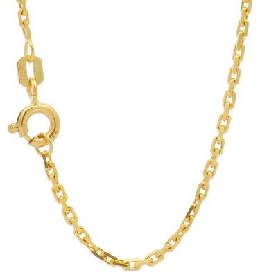 Produktbild von Ankerkette diamantiert Länge 55 cm - Breite 1,8 mm - 333-8 Karat Gold