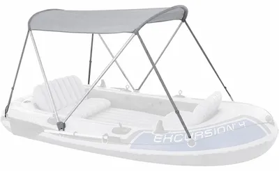 Produktbild von INTEX 68600 - Boots-Überdachung (160x142cm) Dach Schlauchboot Sonnenschutz