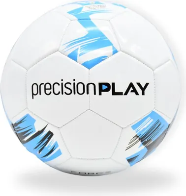 Produktbild von PrecisionPLAY Fußball Force weiß blau schwarz Größe 3 langlebig Park