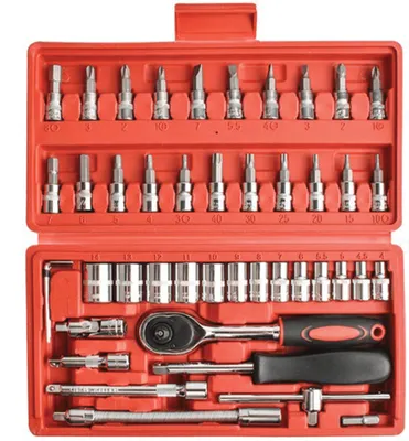Produktbild von Bigstren 8630 Gola sada náradia 1/4, 46 dielov