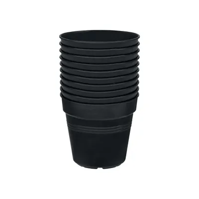 Produktbild von elho green basics Anzuchttopf Starter Set (set of 10) - lebhaft schwarz