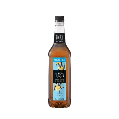 Produktbild von 1883 Sirup Vanille Zuckerfrei PET 1L