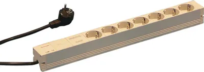 Immagine prodotto di Schroff 60110-214 Unità di distribuzione dell'alimentazione (PDU) 7 prese CA 1U Grigio (60110214)