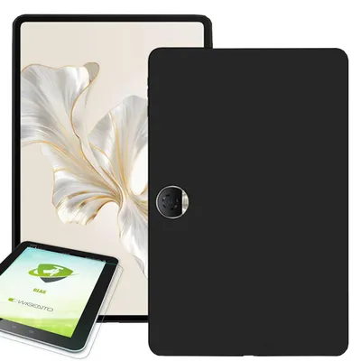 Produktbild von Für Honor Pad 9 12.1 Zoll Hülle Tablet Hülle Cover Tasche Etuis Cover + H9 Glas