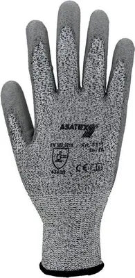 Image de Gants de protection anti-coupures Gr.8 gris EN 388 EPI II 10 PA