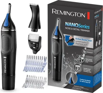 Produktbild von Multi-Haarschneidemaschine 4-in-1 Nasenhaartrimmer, Ohrenhaartrimmer, Augenbrauen- & Barttrimmer inkl. 2 Kämme, Detailtrimmer 1-5 mm