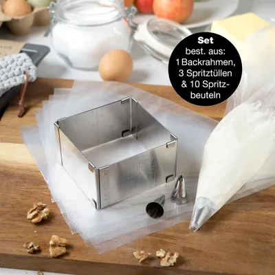 Produktbild von Moritz & Moritz Backrahmen Eckig Klein