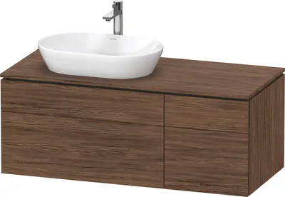 Produktbild von DURAVIT LC4876021210000 Konsolen-WTU wandh. L-Cube 550x1200x4
