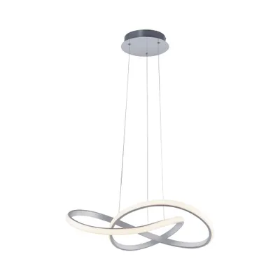 Produktbild von LED Pendelleuchte silber, dimmbar, H 120 cm