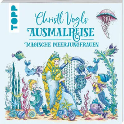 Obrázek produktu pro Christl Vogls Ausmalreise - Magische Meerjungfrauen