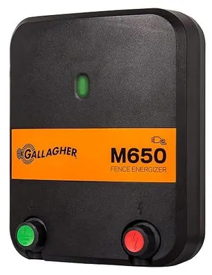 Produktbild von Weidezaungerät M650 - Special Edition (230V) - Elektrozaun für Pferde, Rinder, Schafe, Rehe & Hirsche, Schweine, Wildschweine, Wölfe, Ziegen, Füchse - Geeignet für Weidezäune bis 115 km