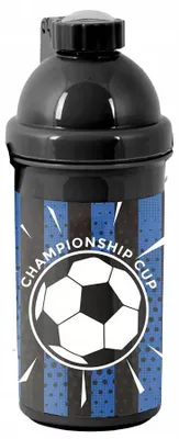 Produktbild von Paso Trinkflasche Football für Jungen 500ml Blau