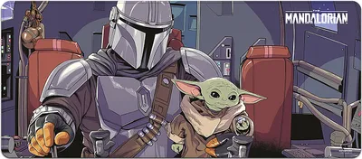 Produktbild von Grupo Erik Star Wars The Mandalorian The Child Xl Mauspad Mehrfarbig  Mehrfarbig One Size